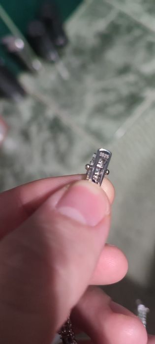 Bratari argint 925 stantate noi cu pietre moissanite certificat 18cm