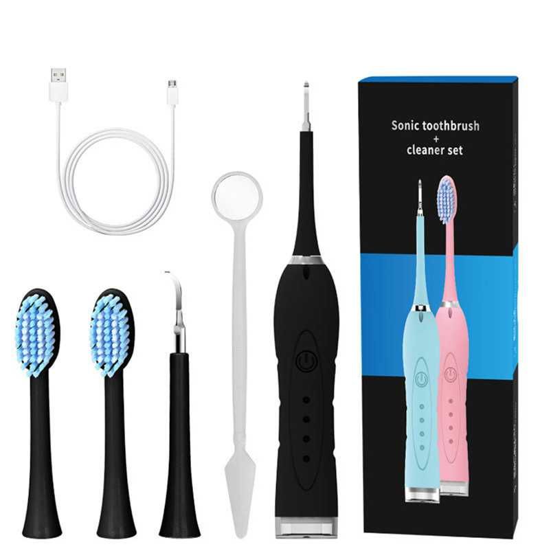 Електрическа четка и инструменти за зъби, зъбен камък, устна хигиена