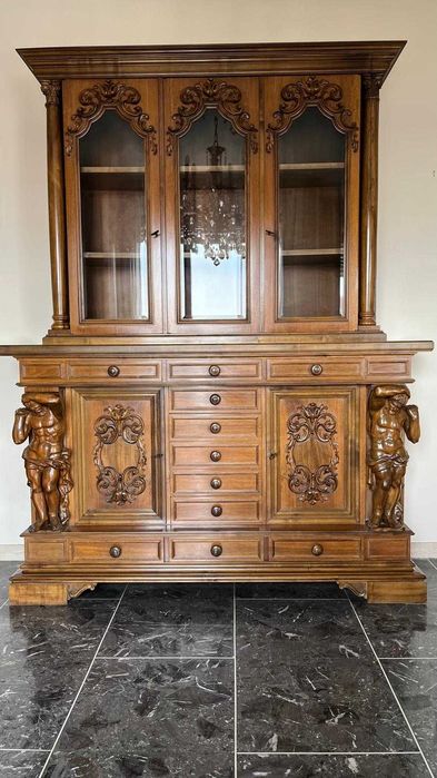 Set Mobilier Baroc Sufragerie lemn masiv Italia