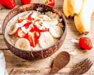 Boluri de nuca de cocos set hainute roz