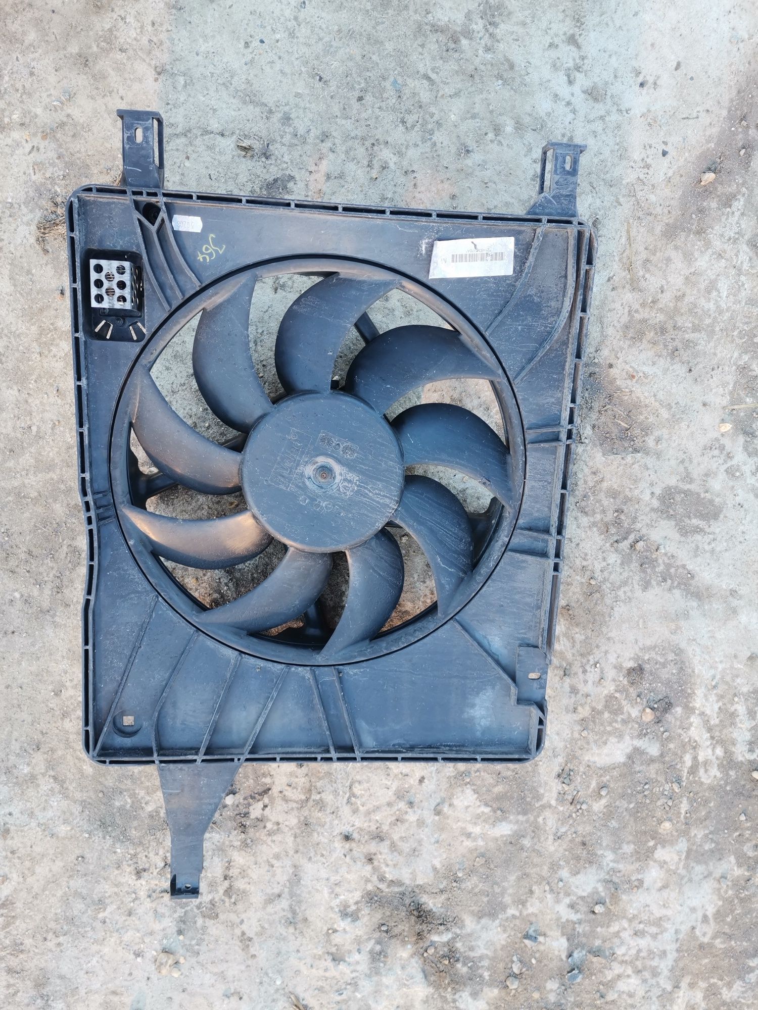 Electroventilator Nissan qashqai an 2010 2.0dci