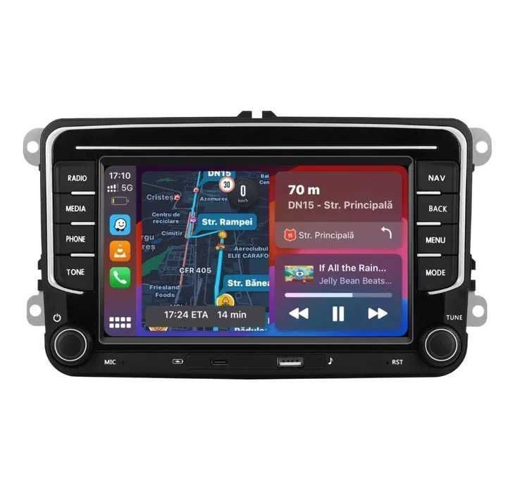 Navigatie 4GB VW Golf 5 6 Passat b6 b7 Polo CC Skoda Octavia 2 Carplay