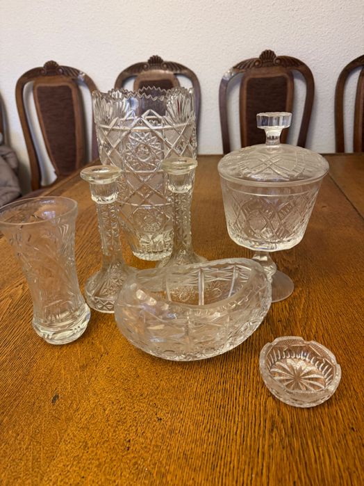 Set de cristal vintage – piese superbe