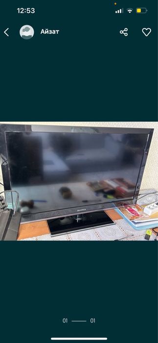 Продам телевизор Супра 80 диаг