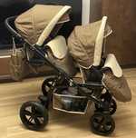 Carucior 3 in 1 pentru Gemeni (include scoici si landouri)