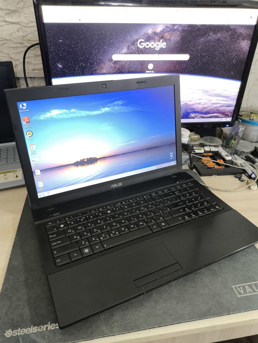 Шустрый, Asus P52F, Core i3, озу 4гб, SSD 120гб