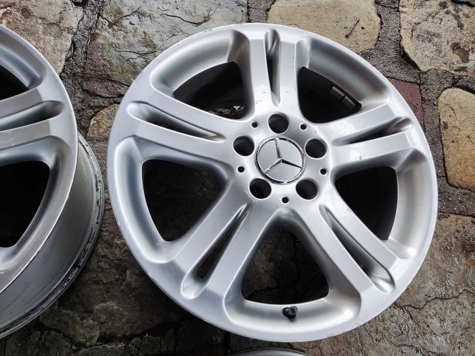Мерцедес 5x112 оригинални лети джанти 17 цола 5х112 Mercedes S W221