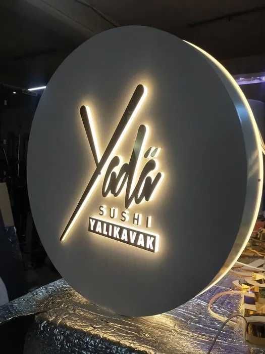 Наружная реклама, обьемные буквы, лайтбокс, вывеска, световые буквы