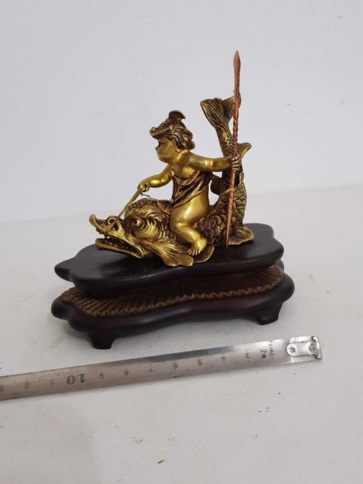Francesco Fanelli--Superba statueta vintage secolul XVII