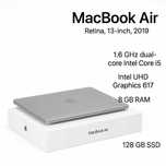 Apple MacBook Air 13" Retina 128GB Silver