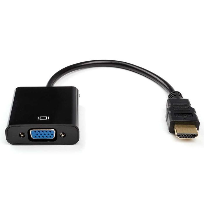 продам конвертор Hdmi- vga переходник от видеокарт к монитору!
