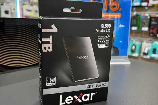 Портативный SSD Lexar SL500 1TB / 2TB new
