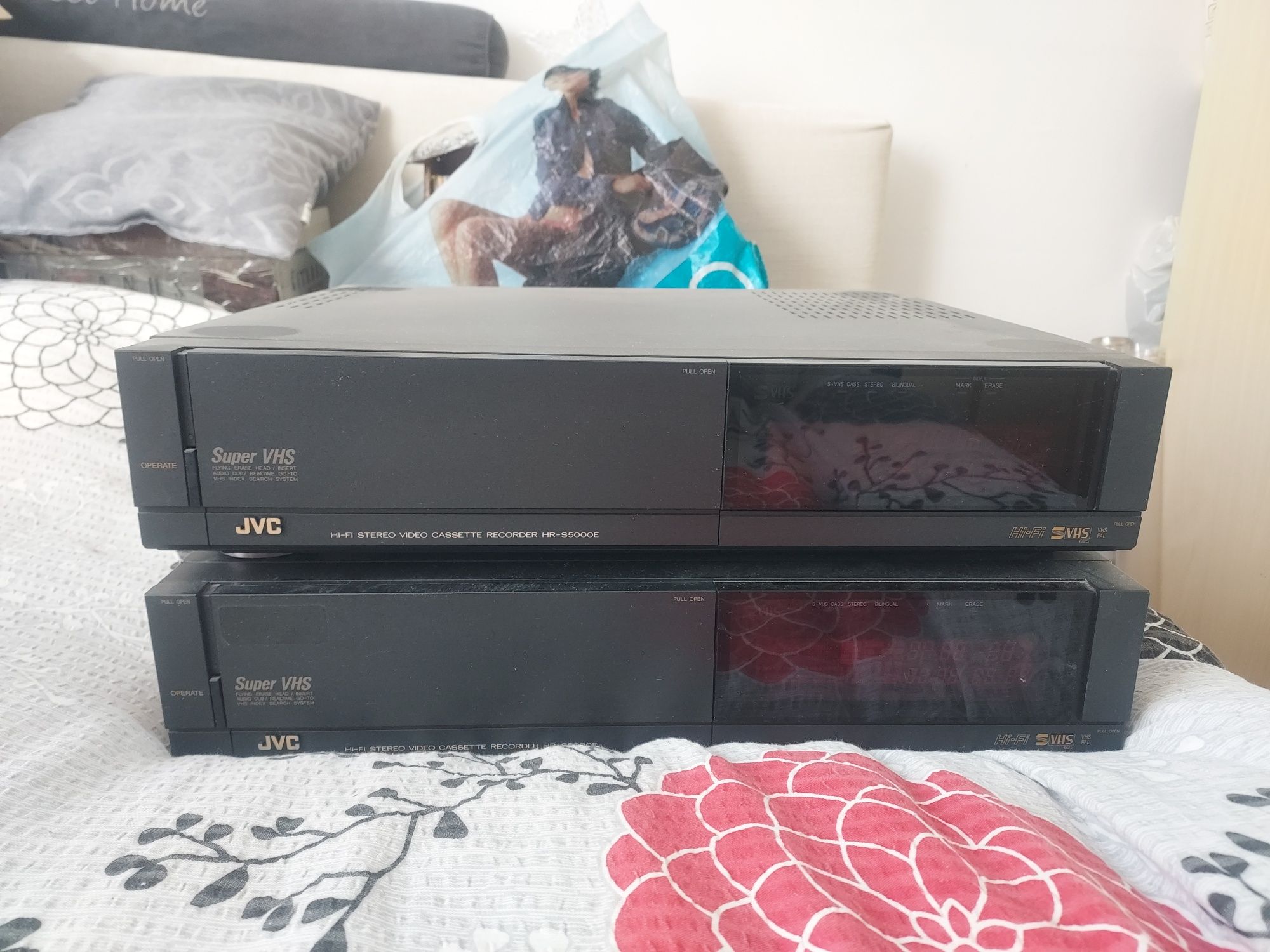 Vand 2 videorecorder jvs svhs