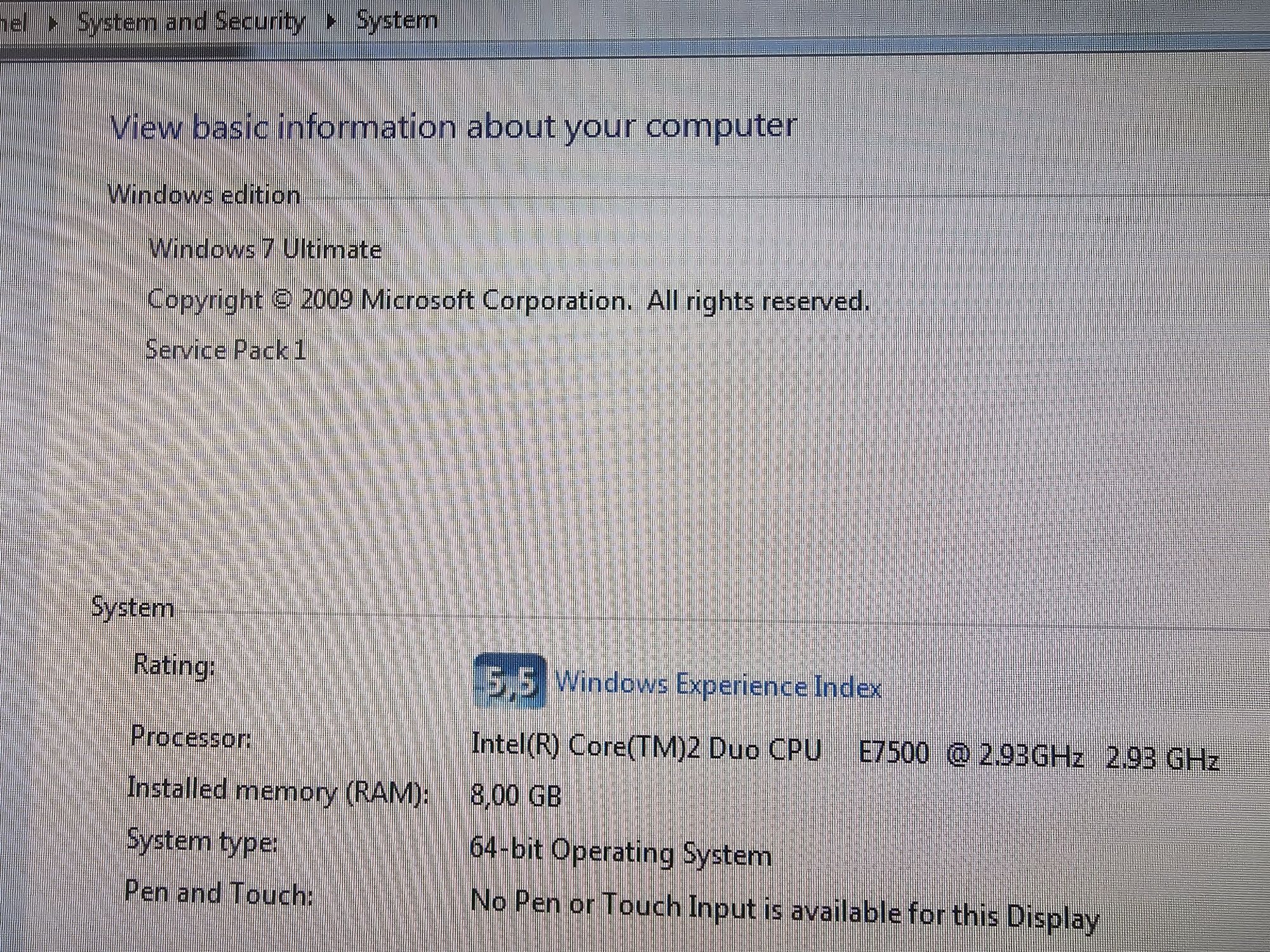 Работещ HP Compaq 6000 pro mt pc at489av