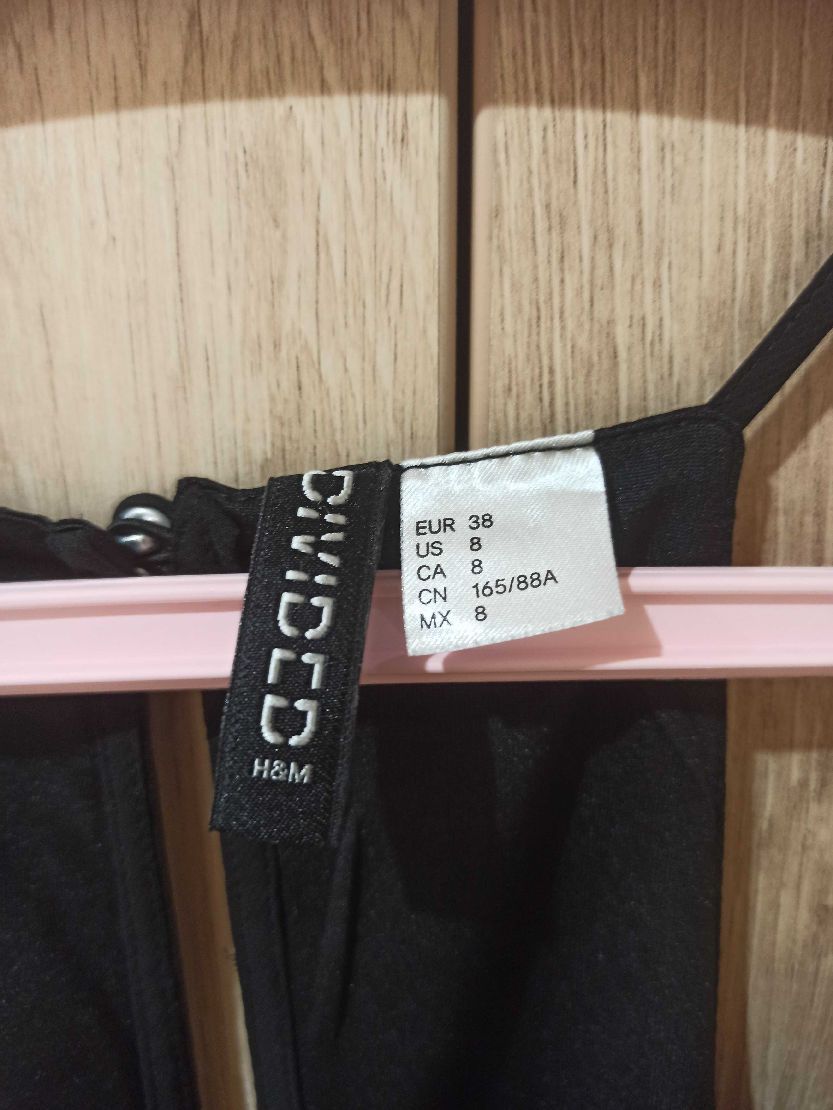 Дълга черна рокля H&M