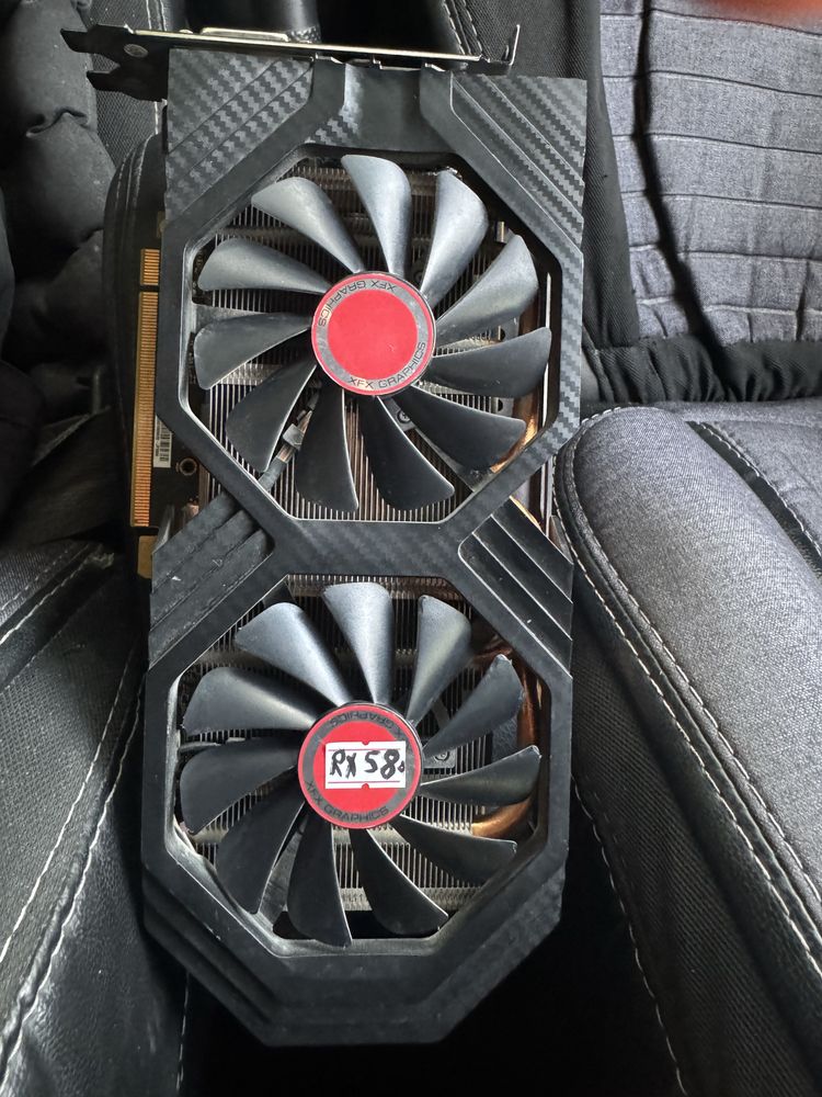 Rx 580 8gb 256bit ddr5 XFX bodel 8 pin