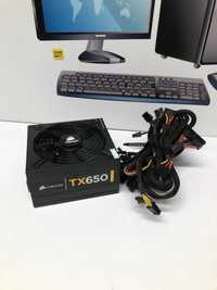 SURSA PC CORSAIR TX650 80+ BRONZE 650W, garantie 6 luni