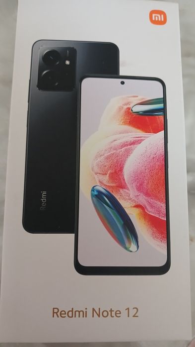 Продам редми нот 12 новый с чехлом с документами