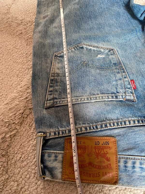 Levi's 501 CT, custom tapered in stare excelenta