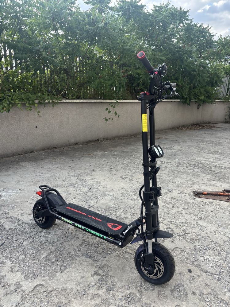 Чисто нова тротинетка kaabo wolf warrior x plus