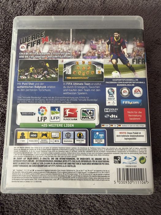Fifa 14 PS3 ПС3 3
