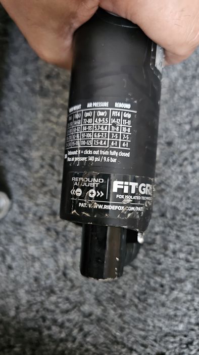 Furca MTB  Fox Performance 170 mm  38 29/27.5 compresie+rebound