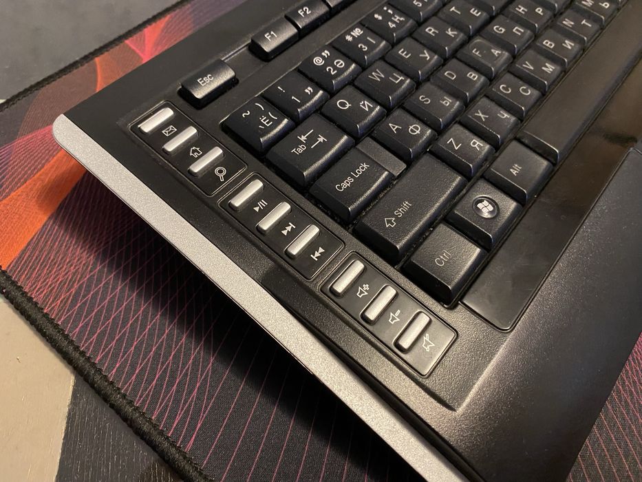 Клавиатура+мышь беспроводная A4Tech 9300F черный