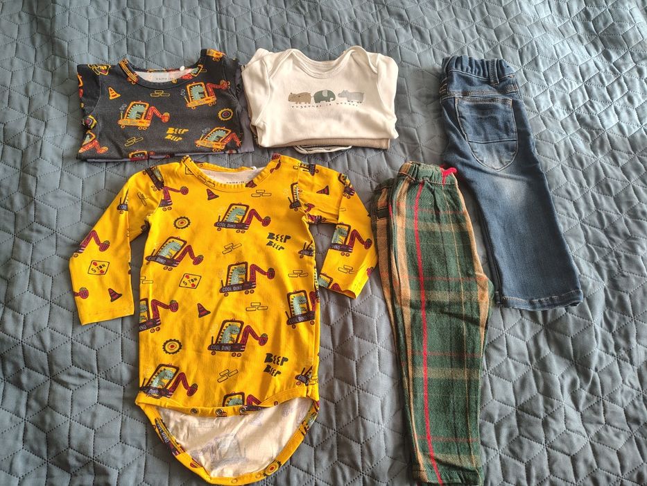 Лот детски дрешки размер 80/ 9-12м Name it