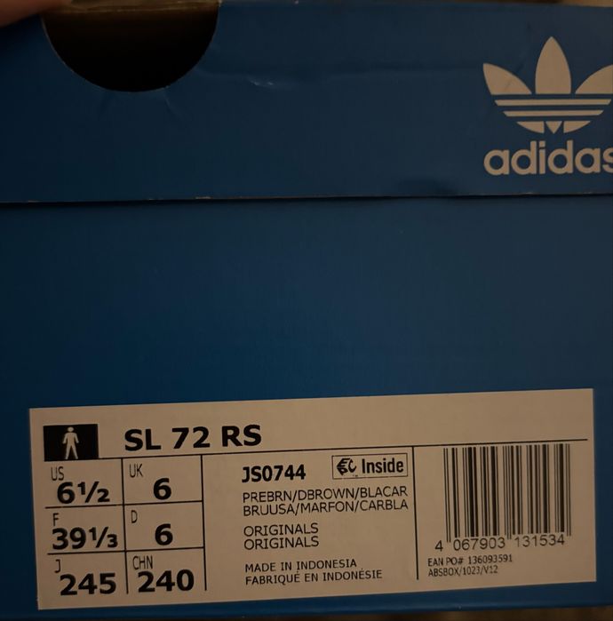Маратонки Adidas SL72 RS