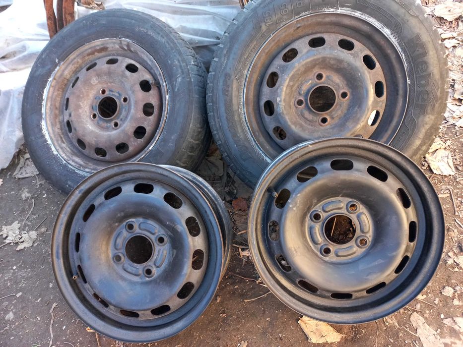 14 Джанти 4х108 и 2 гуми към тях за ФОРД