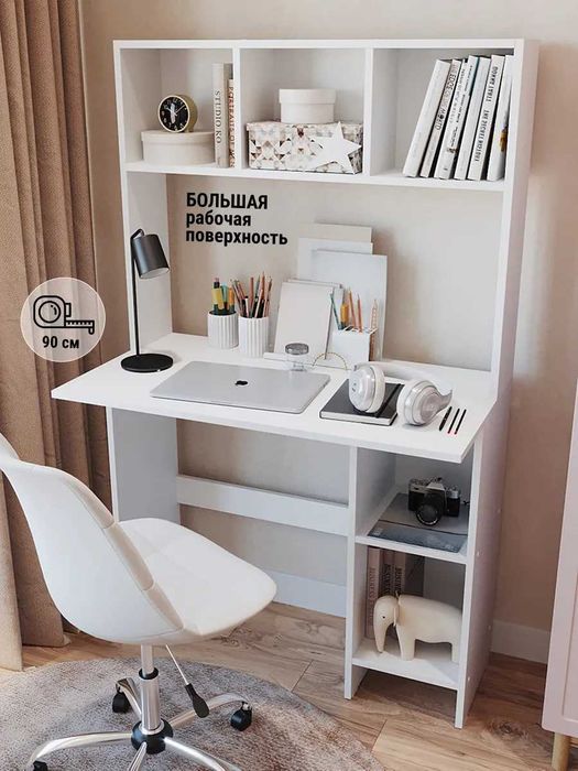 Письменный стол Прага с полками, парта Школьник от YANA ECO MEBEL