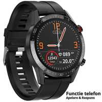 Ceas smartwatch L13, Senzori Monitorizare, Bluetooth, Afisare Notific