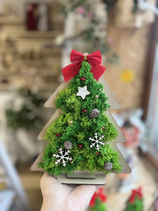 Ръчно изработени Коледни елхи