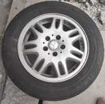 4 jante aliaj 205/65 R16C, cu anvelope mercedes vito, viano, originale