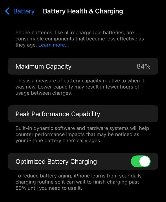  iPhone 14 Pro Max, 128GB, Deep Purple, 84%, Negociabil