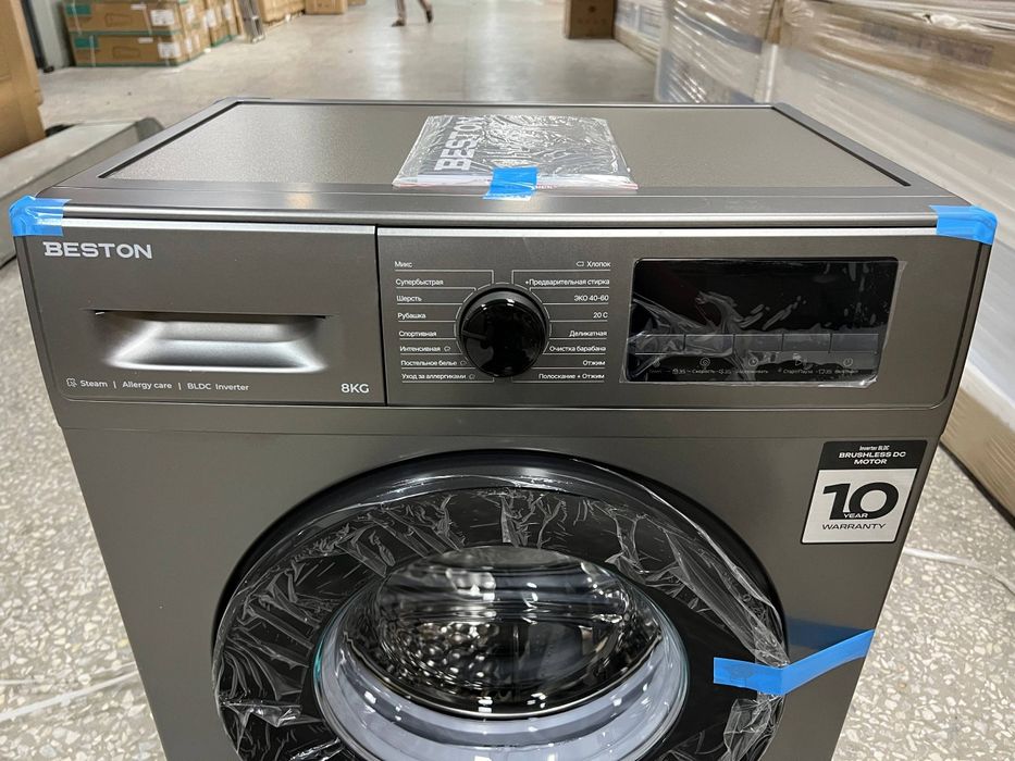 Beston kir yuvish mashinasi 8 kg dastavka bepul garantiya bor