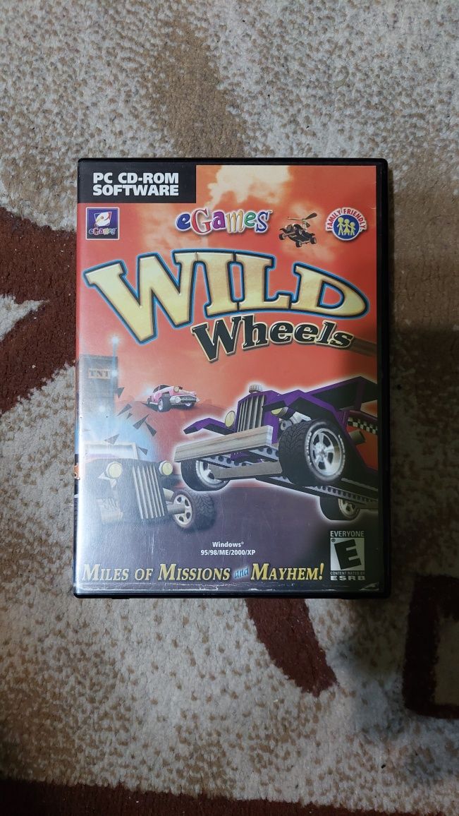 Jocuri CD Crazy Frog Racer si Wild Wheels