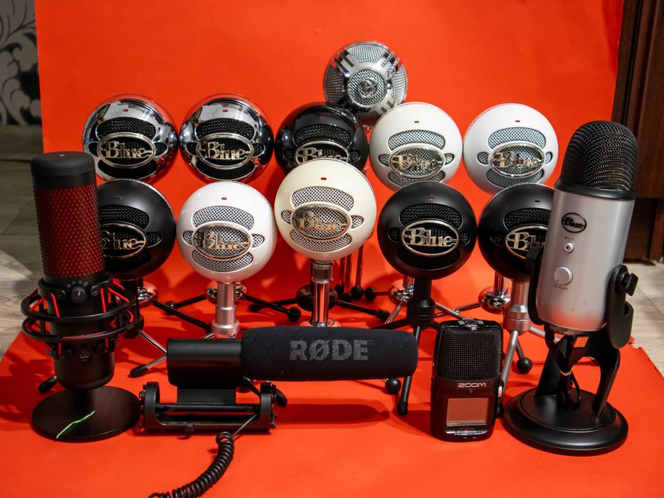 Микрофони Blue Snowball Ice, Blue Yeti, Zoom H2N, Philips – перфектни