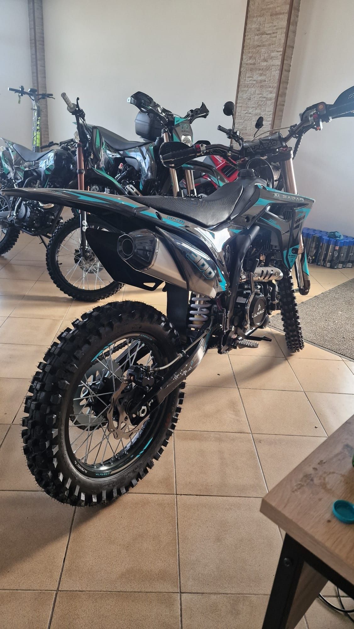 Cross Motocross enduro Alfarad T9 300cc 4 timpi, Nou adus din Germania
