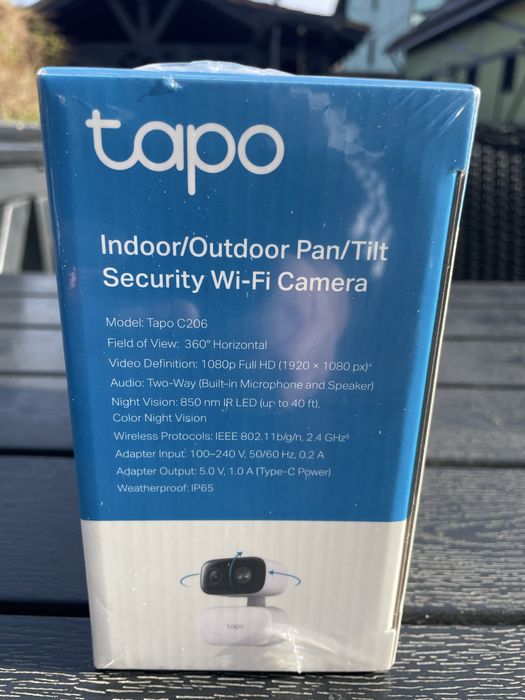 Camera Supraveghere TP-Link Tapo C206 Pan/Tilt 1080p