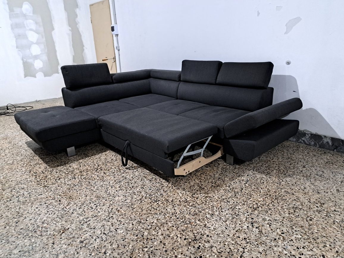 Colțar Design Extensibil Spătar reglabil Top 270x225