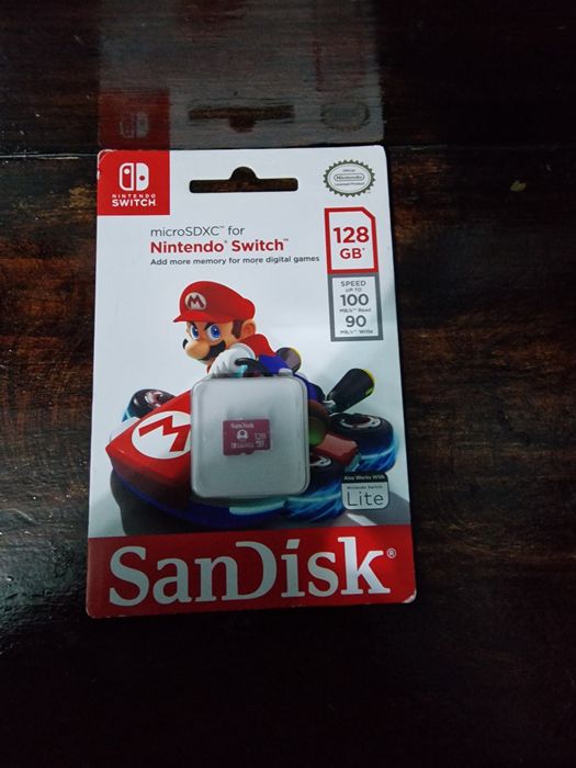 Card memeorie nintendo switch