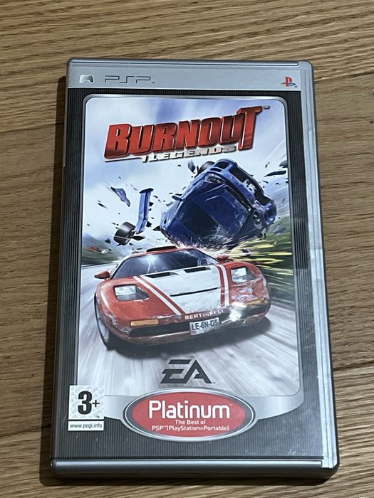 Burnout Legends (Europe) (v2.00) Platinum for PlayStation Portable PSP