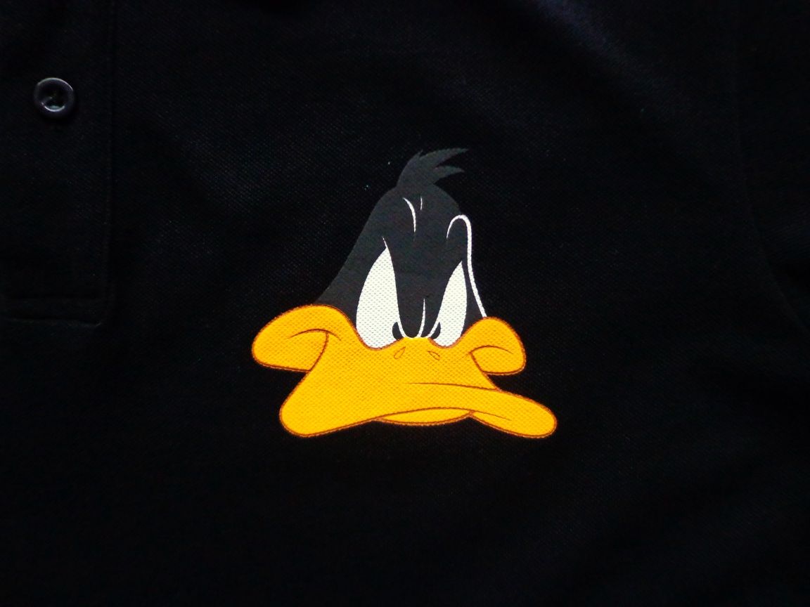 Мъжка поло тениска Iceberg Daffy Duck Print Polo T-shirt