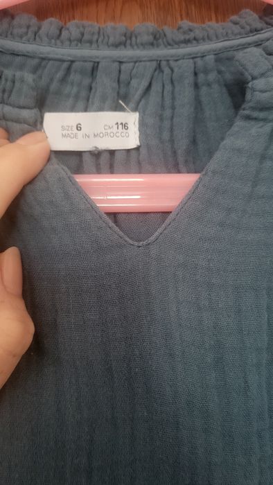 Текстурирана блуза Zara 116 размер