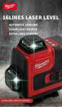 Nivela laser Autonivelare 4 D 16 linii