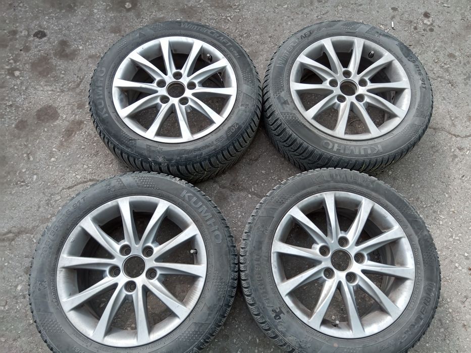 Джанти с гуми Kumho за Хонда 205/55/16