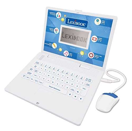 Laptop educational copii, 124 functii, bilingv engleza-germana.