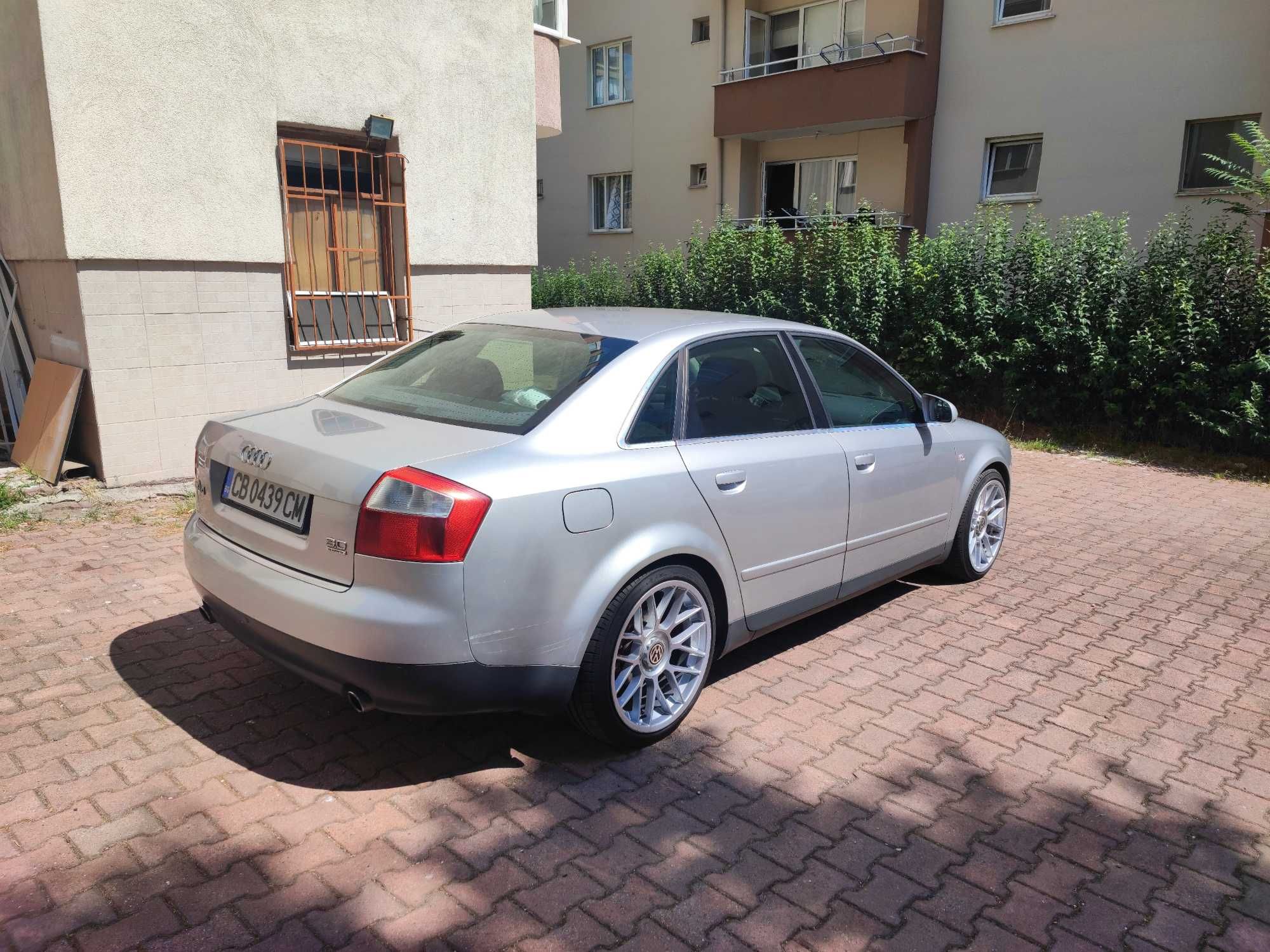 Audi A4 B6 Quattro 2002 Benzin/Gaz - 6 скорoсти ръчка