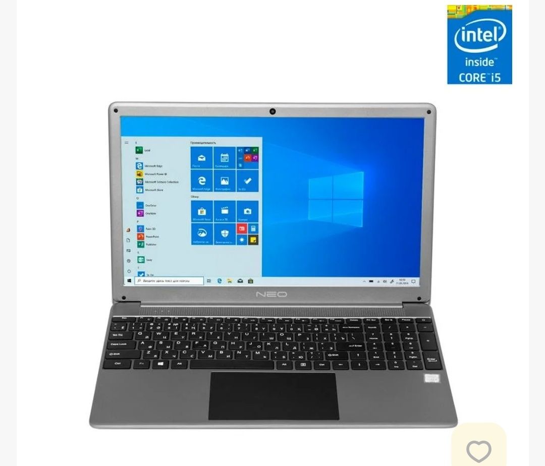 Ноутбук бУ в хорошем состоянии, core i5, ssd 256